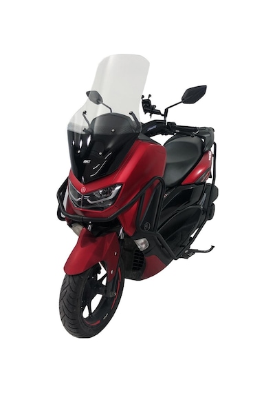 GP Kompozit  Yamaha NMAX 125 / 155 2021-2024 Uyumlu Motor Koruma Demiri Siyah