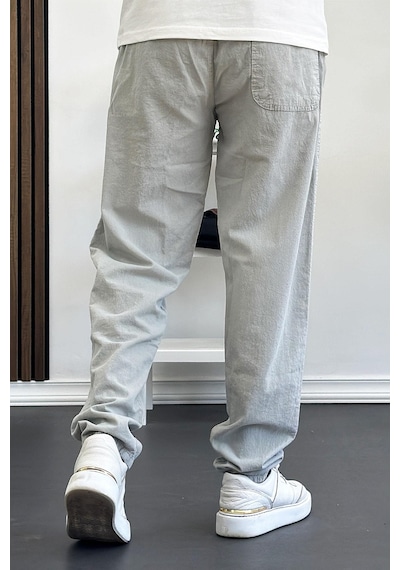 Edwoxmen Erkek Baggy Kalıp Pantolon Gri Edw130-gri Gri