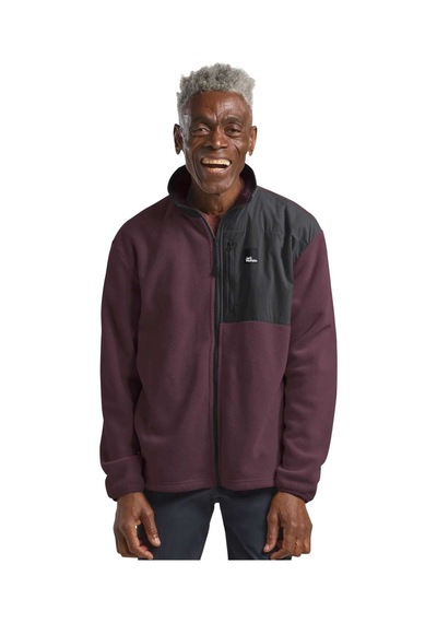 Jack Wolfskın Jack Wolfskin Sumetro Fz Erkek Mor Polar Ceket I0116 Mürdüm