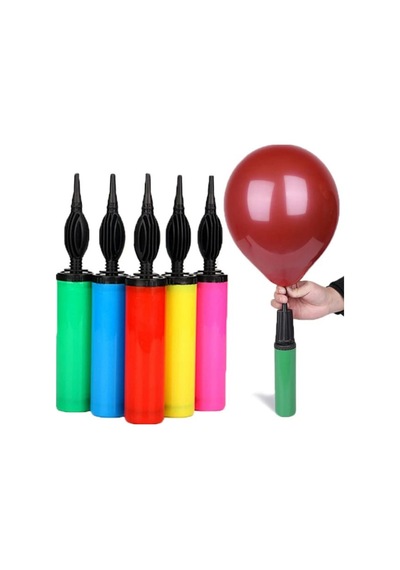 Balon Şişirme Pompası Manuel Folyo Ve Normal Balon Uyumlu Diğer