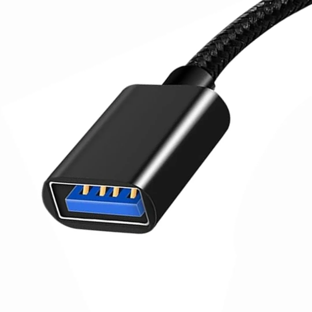Usb 3.0 Otg To Type C Micro Usb Data Şarj Çevirici 2in1 Dönüştürücü Adaptör -