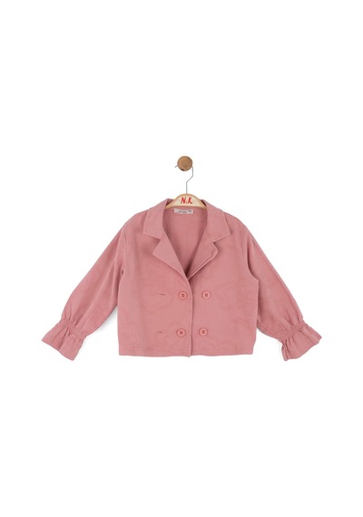 Nk Kids Kız Çocuk Cannes Ceket Nk-31517 Pudra