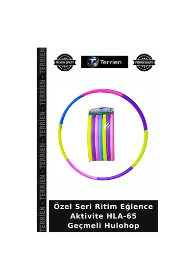 Özel Seri Ritim Eğlence Aktivite Hla-65 Geçmeli Hulohop
