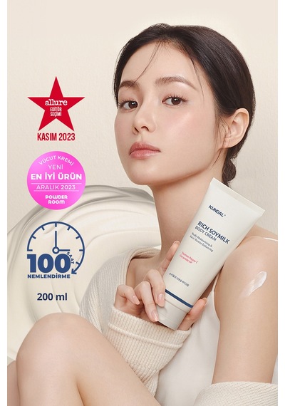 Kundal Yoğun Nemlendirici/besleyici Vücut Kremi Rick Soymilk Creamy Body Cream Mellowvanilla 200 ML