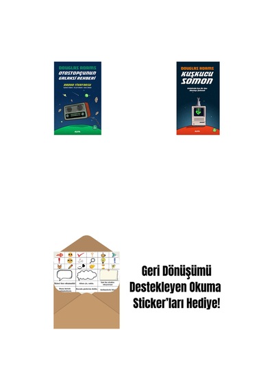 Otostopçunun Galaksi Rehberi - Radyo Tiyatrosu + Kuşkucu Somon + Okuma Sticker'ları