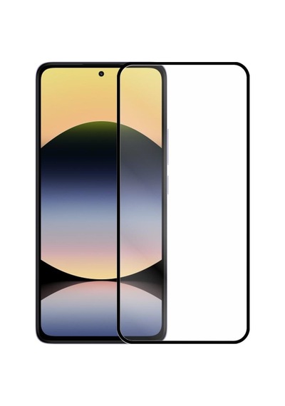 Xiaomi Redmi Note 14s Uyumlu Anti Static Toz Tutmayan Çerçeveli Temperli Ekran Koruyucu Cam