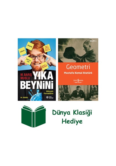Yıka Beynini + Geometri + Dünya Klasiği Hediye