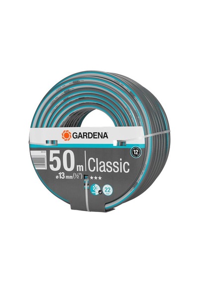 Gardena 18010-20 Su Hortumu Classic 13 Mm (1/2''),50M,