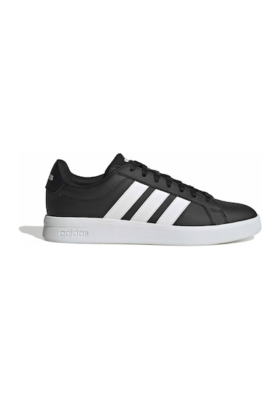 Cblack/ftwwht/cblack Adidas Erkek Günlük Spor Ayakkabı Grand Court Base 3.0 Hq0082 Siyah