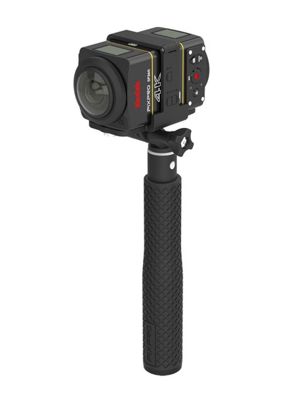 Kodak Dvc-sp360 4k Pixpro Action Cam Çift Pro Paketi, 2880p 4k Video Çekimi Aksiyon Kamera Siyah