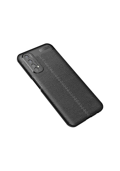 Gld-spt- Newface Realme 7 Kılıf Auto Focus Kapak - Siyah