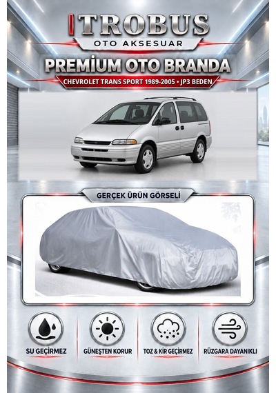 Chevrolet Trans Sport 7 Koltuk 1989-2005 Uyumlu Premium Araba Brandası Oto Branda Jp3 Beden