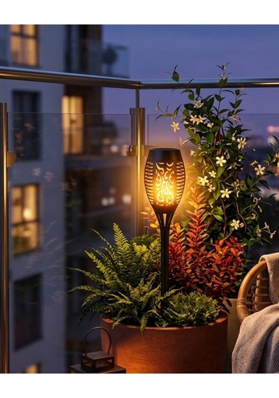 Mey İthalat H12 Bahçe Lambası Çok Renkli