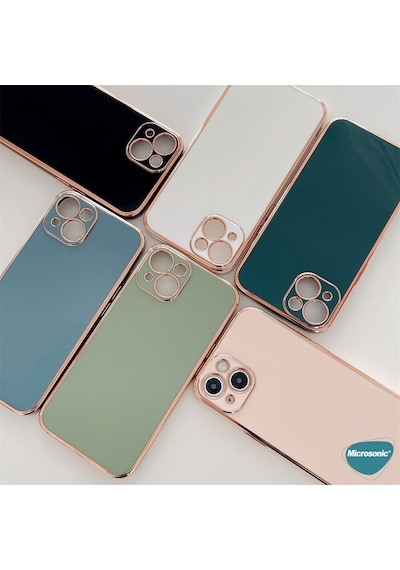 Microsonic Samsung Galaxy Uyumlu A17 Kılıf Olive Plated Yeşil -