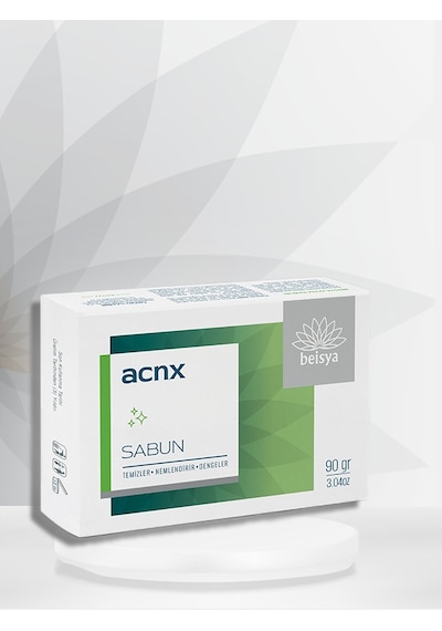 Beisya Acnx Akneli ve Yağlı Ciltler için Günlük Bakım Sabunu 90 G