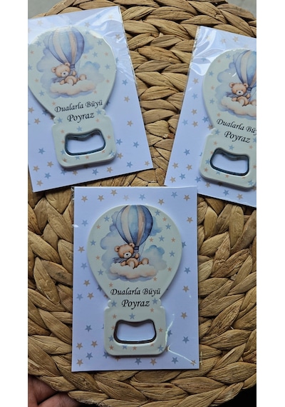 Balon Açacak Kız Erkek Bebek Özelleştirilebilir 20'li