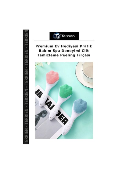Premium Ev Hediyesi Pratik Bakım Spa Deneyimi Cilt Temizleme Peeling Fırçası