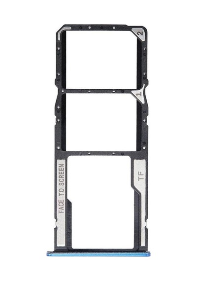 Xiaomi Uyumlu Poco C3 Sim Kart Tepsisi M2006c3mıı, Mzb07rıın Mavi