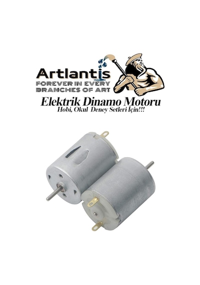 Dinamo Motoru 6 V 10 Adet Elektrik Üreten Motor Eğitici Hobi Okul Deney Elektrik Motoru Deneyler İçin