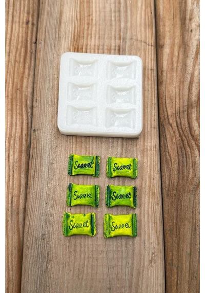 Rufus Concept Sweet Altılı Silikon Mum Kalıbı