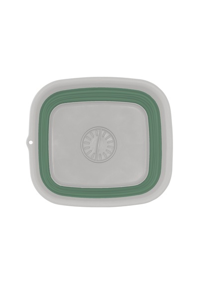 Outwell Collaps Wash Bowl W/drain Katlanır Kamp Lavabosu Yeşil-gri