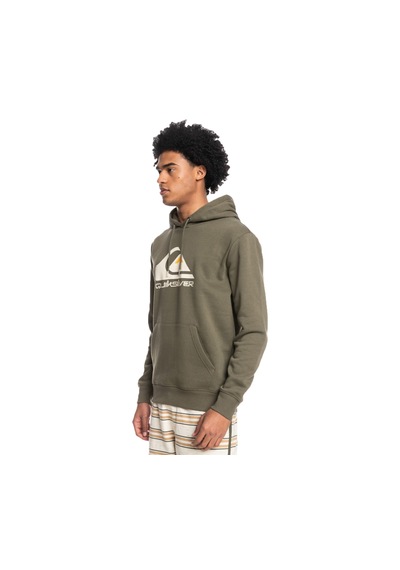 Quiksilver Bıg Logo Hood Haki Haki