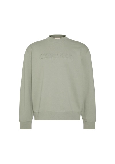 Calvin Klein Eu Sportswear Graphı, Pez, S Yeşil Erkek Sweatshirt