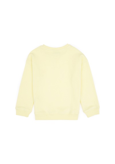 U.S. Polo Assn. Erkek Çocuk Sarı Bisiklet Yaka Basic Sweatshirt 50313829-VR044