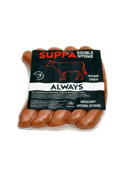 Suppa Double Smoke Dana Always Sosis 350-400 Gr