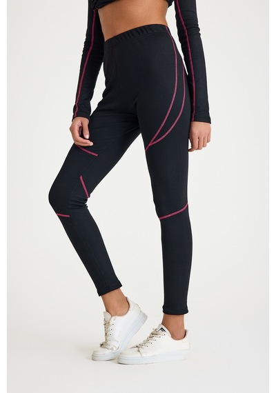 Scorp Thermo-fit Extreme Kadın Termal İçlik Alt Kayak İçliği Siyah Siyah