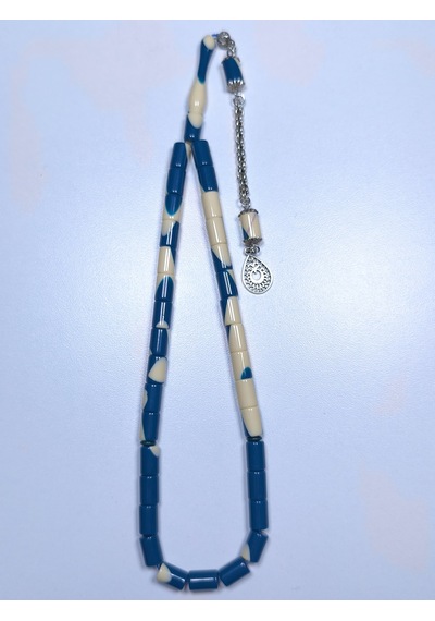 Beyzbol Topu Mavi Tesbih 7 X 11 Mm