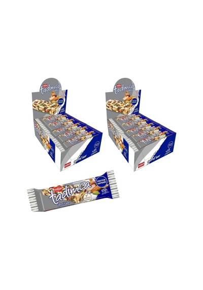 Tadım Sportif Bar Protein Kaynağı,%65 Kuruyemiş İçerikli Enerji Barı, 30 Gr, 40 Adet