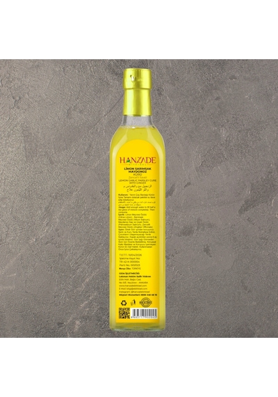 Hanzade Bitkisel Limon Sarımsak Maydanoz Kürü 3 x 500 ML