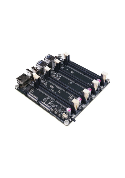Jetson Mate Cluster Mini 3lü Set Nanonx Uyumlu Taşıyıcı + Fan + Kasa