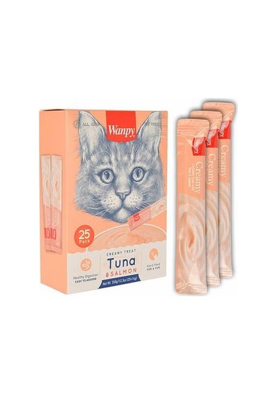 Ton Balıklı Ve Somonlu Krema Kedi Ödülü 25x14 Gr