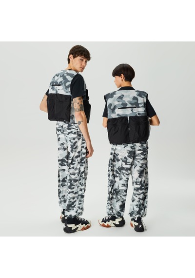 Raıns Rains Naha Wide Unisex Gri-siyah Pantolon