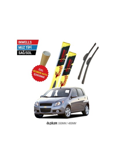 Chevrolet Aveo İnwells Muz Silecek (2006-2011)