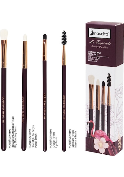 Nascita Makyaj Fırçası Seti 4'lü Nasbrushset94