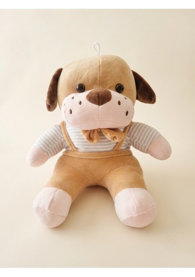 Peluş Köpek -açık Kahverengi-35 Cm