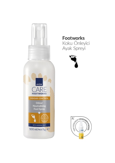 Footworks Koku Önleyici Ayak Spreyi 100ml