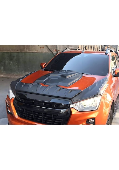 Isuzu D-max Ön Kaput Koruyucu - Dragon 3 Parça 2020+