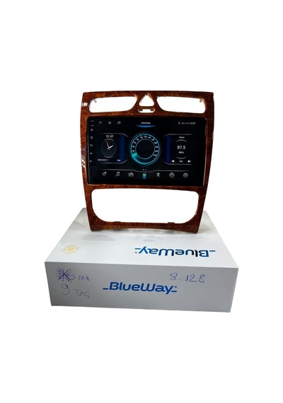 Mercedes C Class 2002-2004 Blueway 8-128 Tam Profesyonel Oem Multimedia 9"