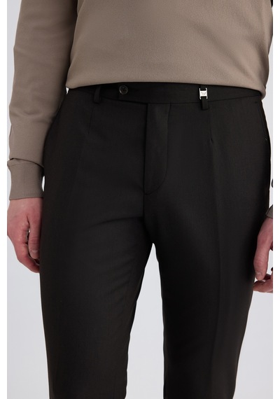 D's Damat Ds Damat Slim Fit Kahverengi Kumaş Pantolon 5hf03jb10321m 201