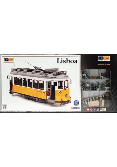 Occre 53005 1/24 Ölçek, Lizbon Tramwayı Ahşap Model Kiti-55332