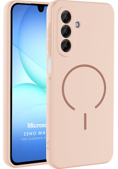 Microsonic Samsung Galaxy Uyumlu A26 Kılıf Zeno Magsafe Rose Gold -