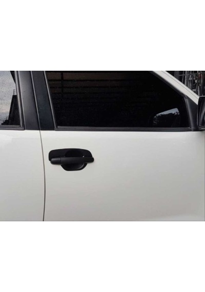 Toyota Uyumlu Hılux Vıgo 2012-2015 Kapı Kolu Kaplama Sıyah