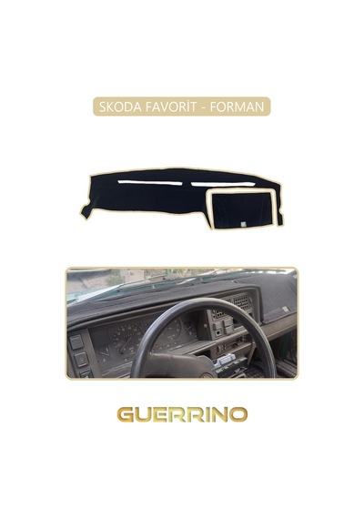 Skoda Favorit - Formantorpido Koruma Halısı Bej Kenar