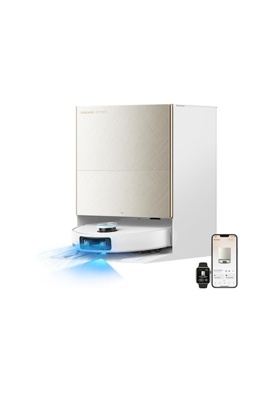Dreame X60 Ultra Complete 35.000pa Emiş Gücü Robot Süpürge Beyaz