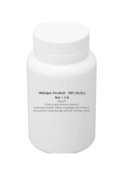 Hidrojen Peroksit Oksijenlisu %50 1 Litre