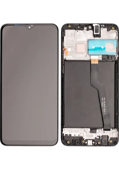 Te Samsung Uyumlu A10 A105f Çıtalı Lcd Ekran Dokunmatik